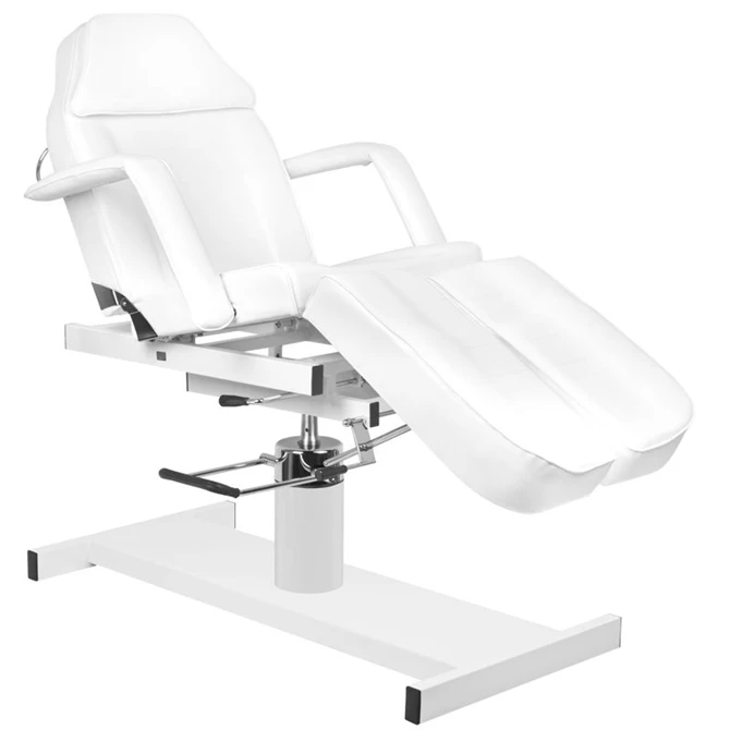 Hidraulična kozmetička stolica 210C pedi, bijela