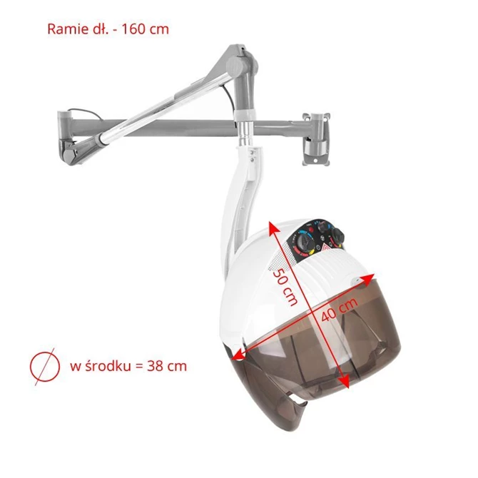 DVI-303W viseća sušilica, tri brzine, bijela