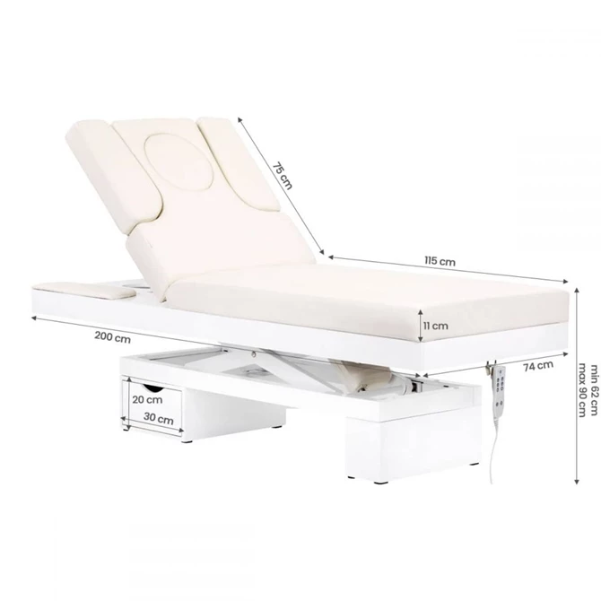 Spa beauty krevet 815B,  bijeli