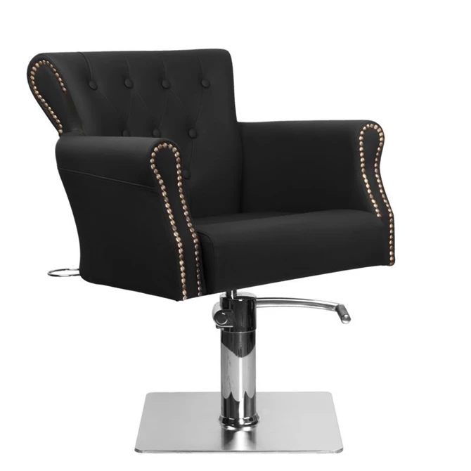 frizerska stolica BER 8541, crna