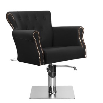 frizerska stolica BER 8541, crna