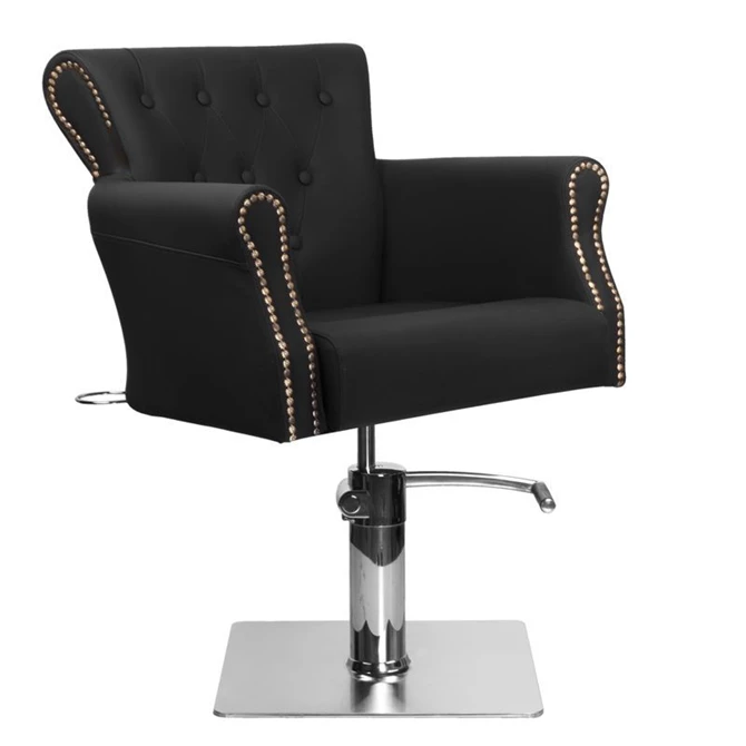 frizerska stolica BER 8541, crna