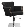 frizerska stolica BER 8541, crna