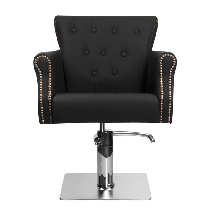 frizerska stolica BER 8541, crna