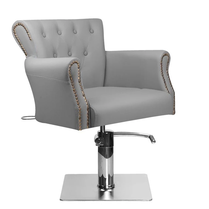 frizerska stolica BER 8541, siva