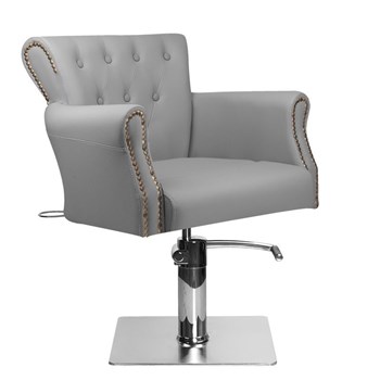 frizerska stolica BER 8541, siva