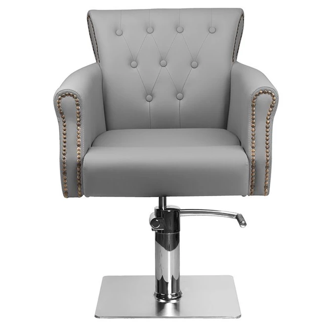 frizerska stolica BER 8541, siva