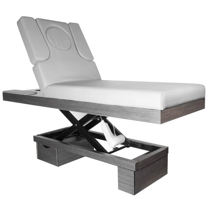 Spa beauty krevet 815B, svijetleće sivo drvo, grijani