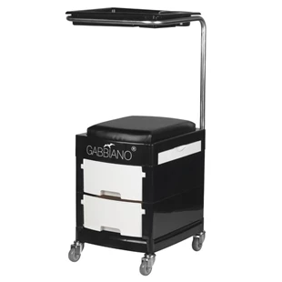 Pedikerski stolac 16 plus crno/bijeli