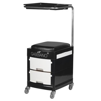Pedikerski stolac 16 plus crno/bijeli