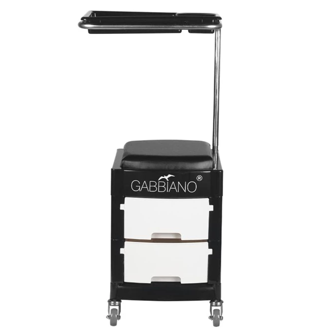 Pedikerski stolac 16 plus crno/bijeli