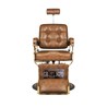 Brijačka stolica Boss Old Leather, svijetlo smeđa