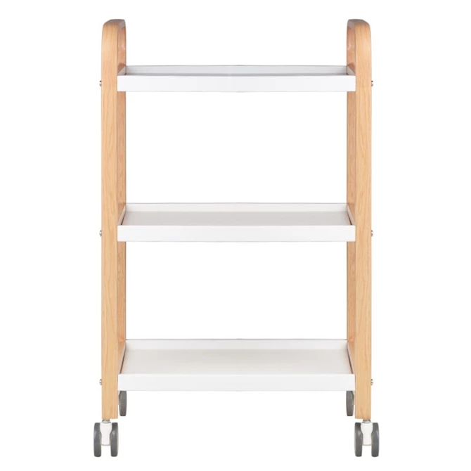 Beauty asistent stol HS-09 drvo, bijeli