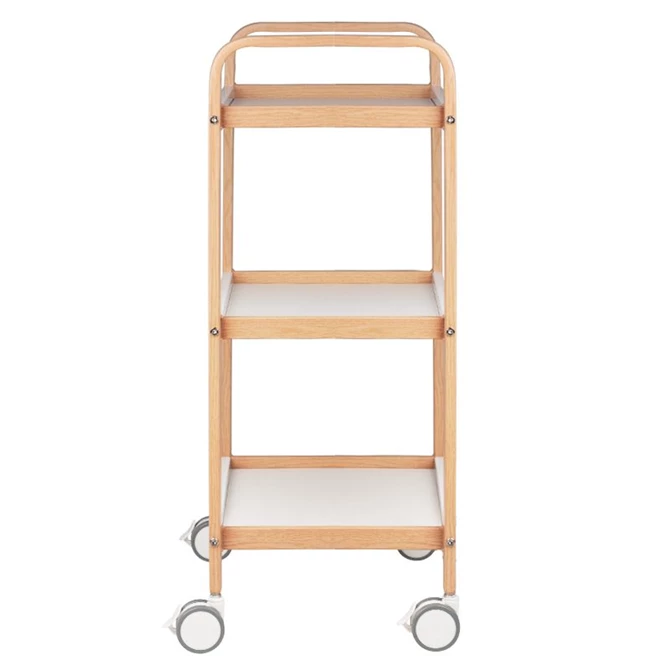 Beauty asistent stol HS-09 drvo, bijeli