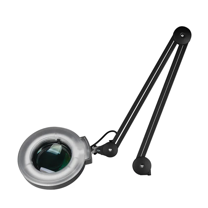 S5 LED lupa + tronožac, crna