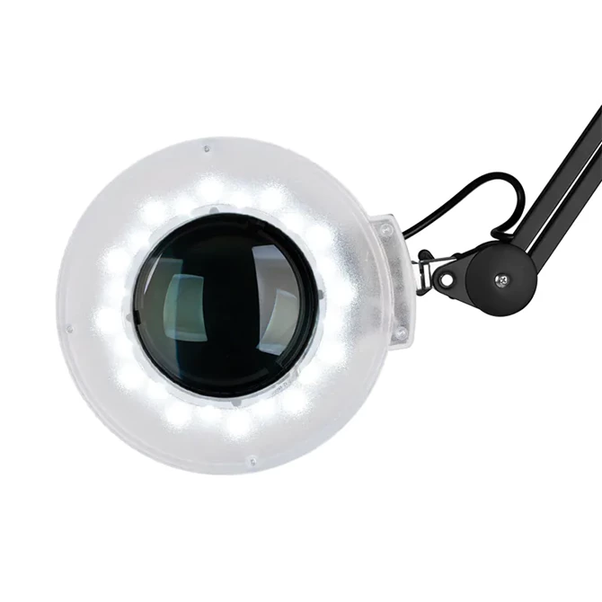 S5 LED lupa + tronožac, crna