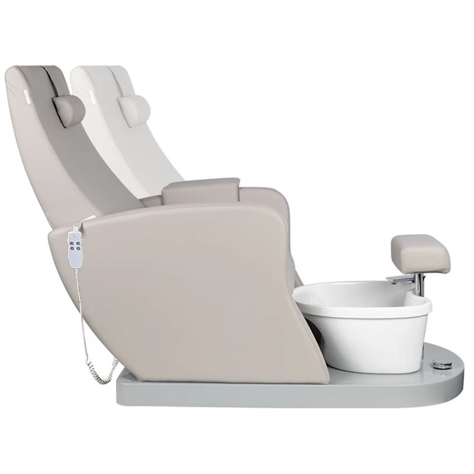 Spa stolica za pedikuru 016B, siva