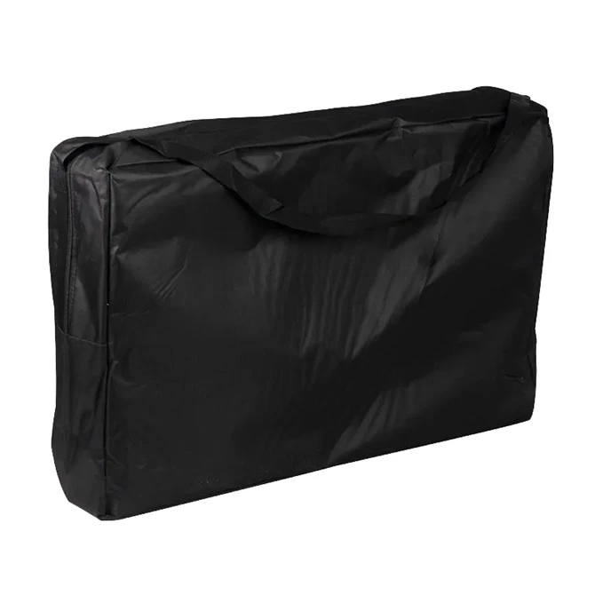 Aluminij sklopivi stol za masažu, 2 dijela, sivi