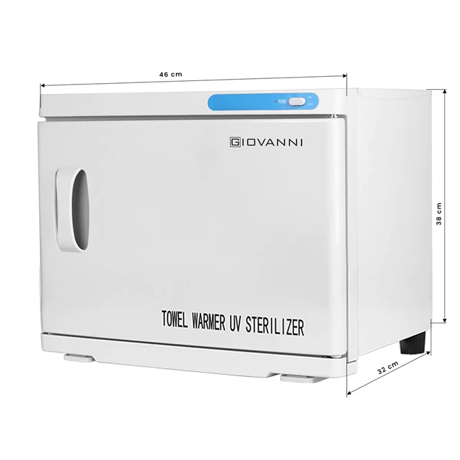 Grijač ručnika s UV-C sterilizatorom 23l, bijeli