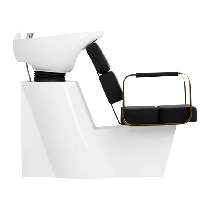 frizerski glavoper Porto Gold, bijelo-crni