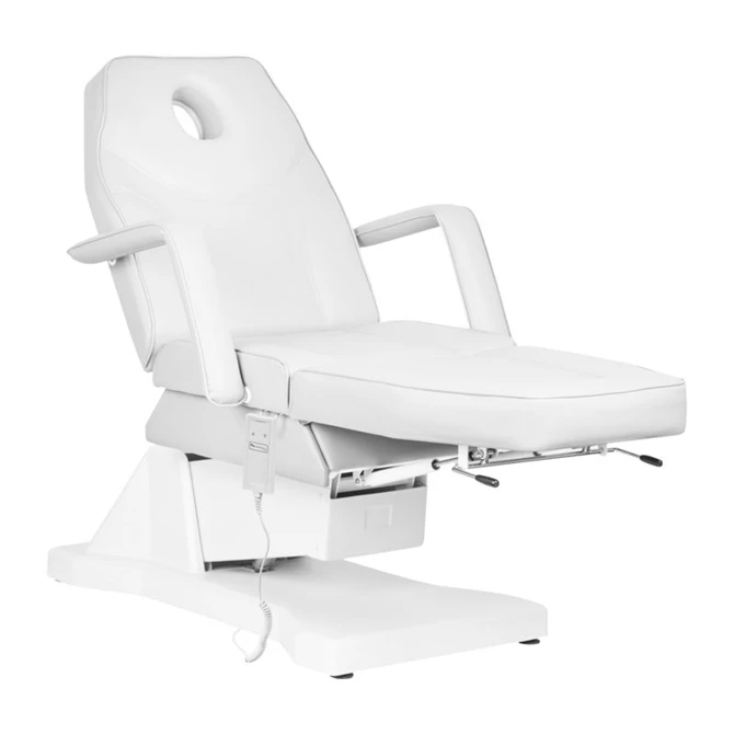 Sillon Električna kozmetička stolica Soft, 1 motor, bijela