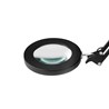 Led stolna lampa sa povećalom GLOW 308, crna