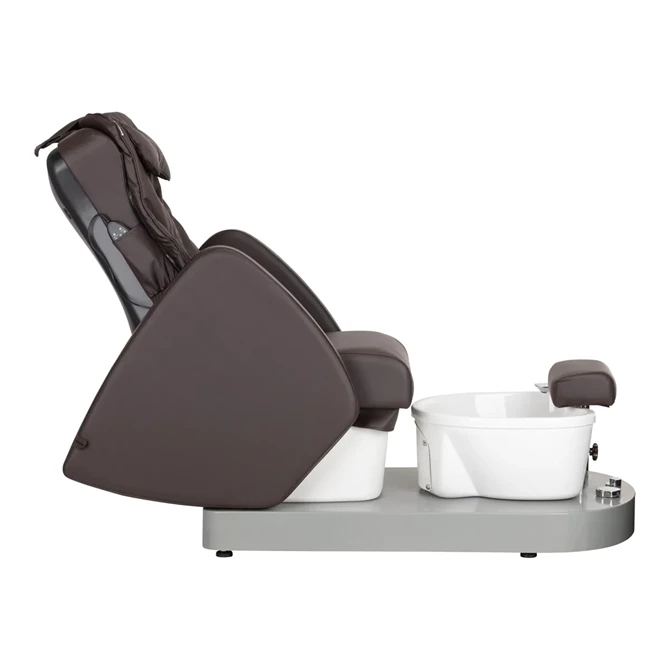 Spa stolica za pedikuru sa masažom leđa 116C, smeđa
