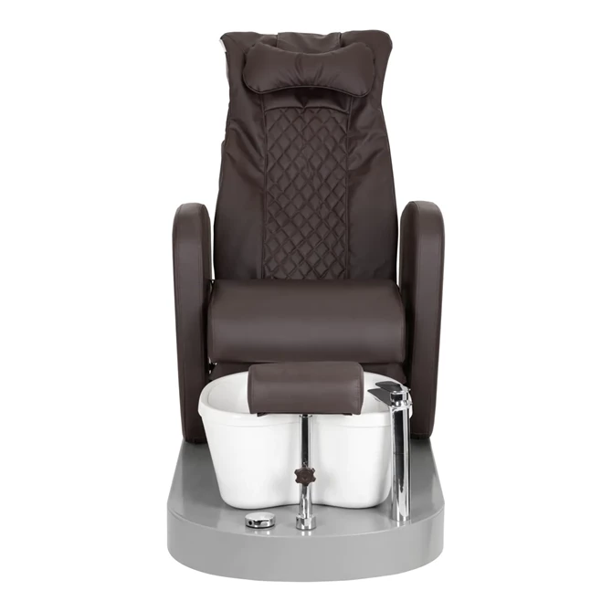 Spa stolica za pedikuru sa masažom leđa 116C, smeđa