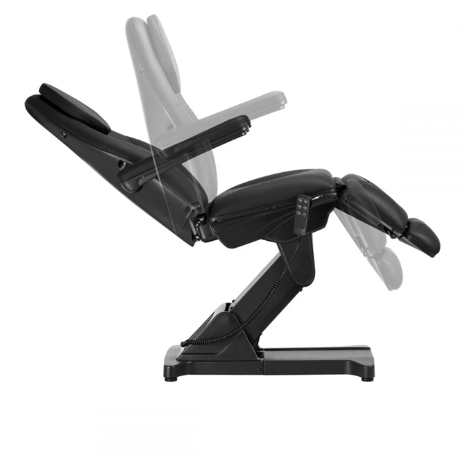 Električna kozmetička stolica Sillon Basic 3 motora, crna