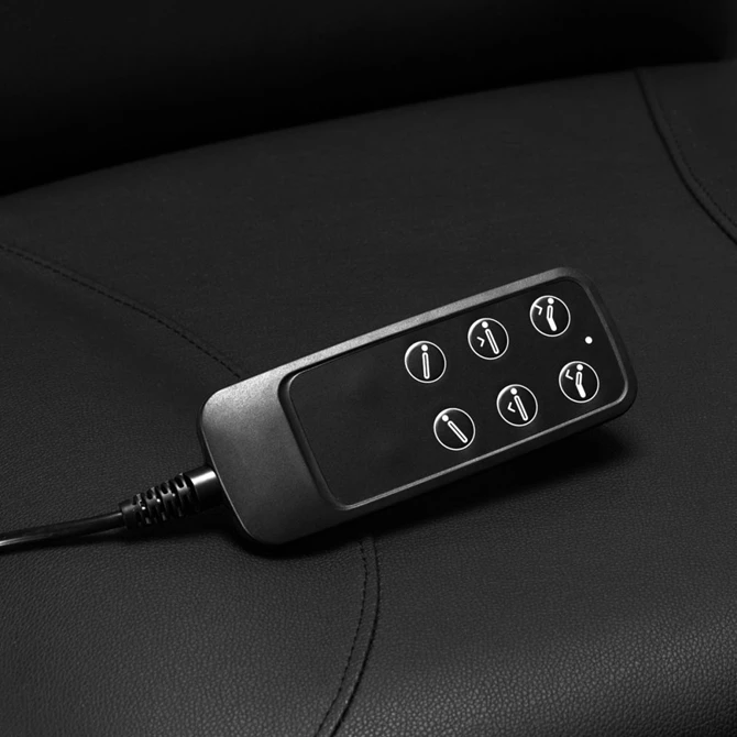 Električna kozmetička stolica Sillon Basic 3 motora, crna