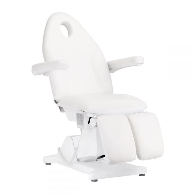 Električna kozmetička stolica Sillon Basic pedi, 3 motora, bijela