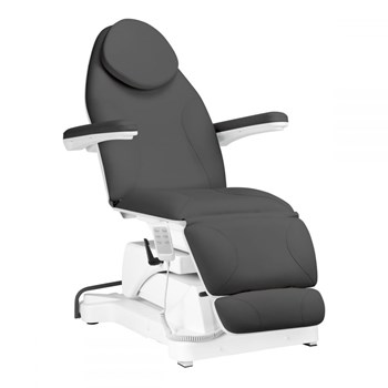 Električna kozmetička stolica Sillon Basic 3 motora, okretna, siva