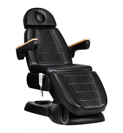 SILLON Lux 273b električna kozmetička stolica, 3 motora, crna