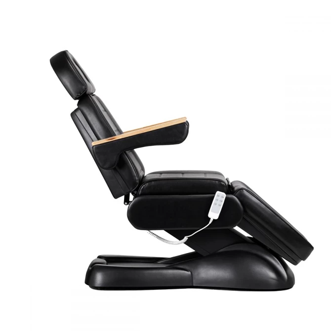 SILLON Lux 273b električna kozmetička stolica, 3 motora, crna