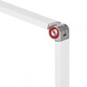 Glow MX3 radna lampa za stol, bijela