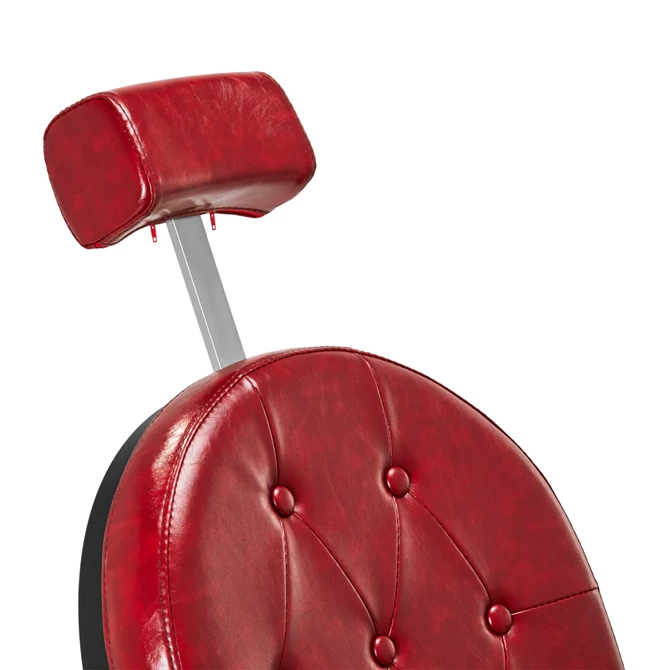 Brijačka stolica President Old Leather, Crvena