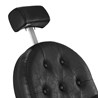 Brijačka stolica President Old Leather, Crna