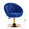 Okretna stolica QS-BL12G, tamnoplava