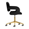 Stolica QS-OF213G, crna