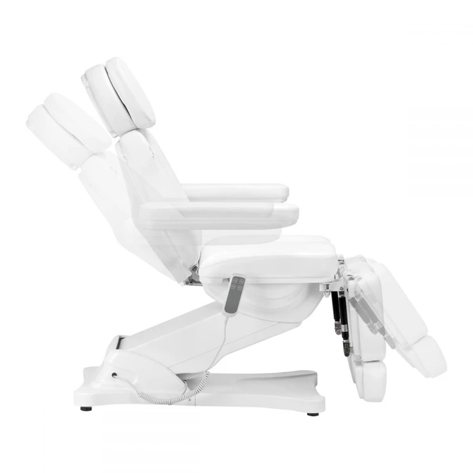 SILLON CLASSIC električna kozmetička stolica pedi s 2 motora, bijela