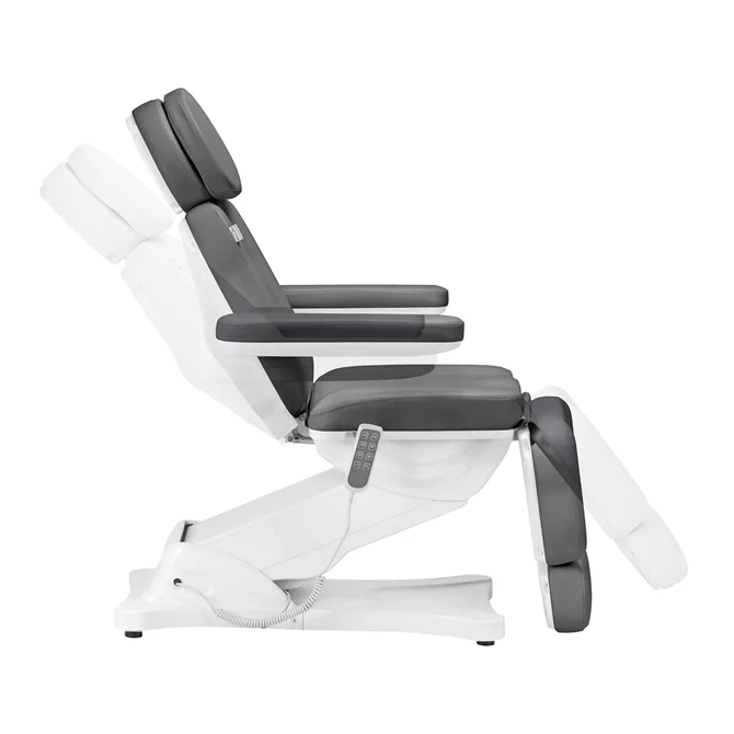 Električna kozmetička stolica SILLON CLASSIC, 4 motora, siva
