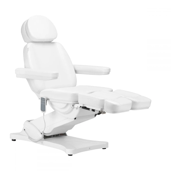 SILLON CLASSIC električna kozmetička stolica, 3 motora, pedi, bijela