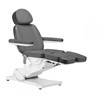 SILLON CLASSIC električna kozmetička stolica, 3 motora, pedi, siva