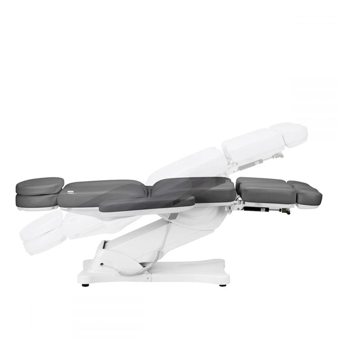 SILLON CLASSIC električna kozmetička stolica, 3 motora, pedi, siva