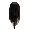 Frizerska trening lutka, prirodna kosa, boja 1#, duljina 40 cm