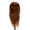 Frizerska trening lutka, prirodna kosa, boja 4#, duljina 40 cm