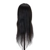 Frizerska trening lutka, prirodna kosa, boja 1#, duljina 20"