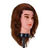 Frizerska trening lutka, prirodna kosa, boja 4#, duljina 8"