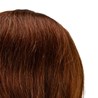 Frizerska trening lutka, prirodna kosa, boja 4#, duljina 8"+6"