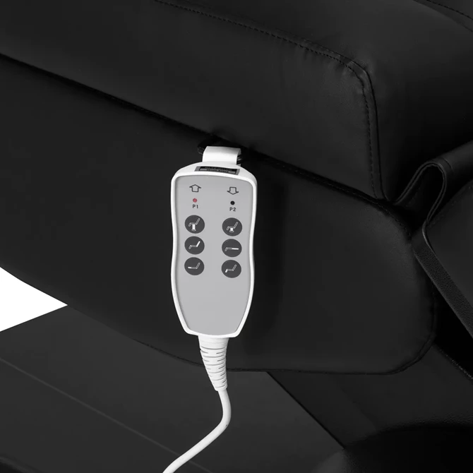 Elektična kozmetička stolica Lux 3m, crna